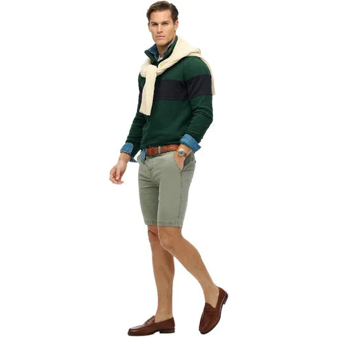 Superdry Vintage Officer Chino Short Sage